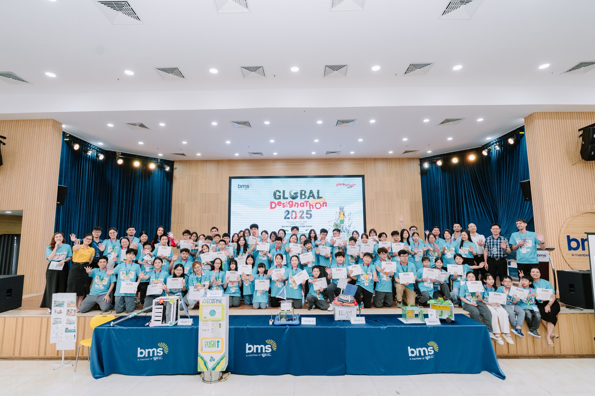 Global Children’s Designathon 2025 – Hành trình kiến tạo nền tảng công dân toàn cầu tại BMS
