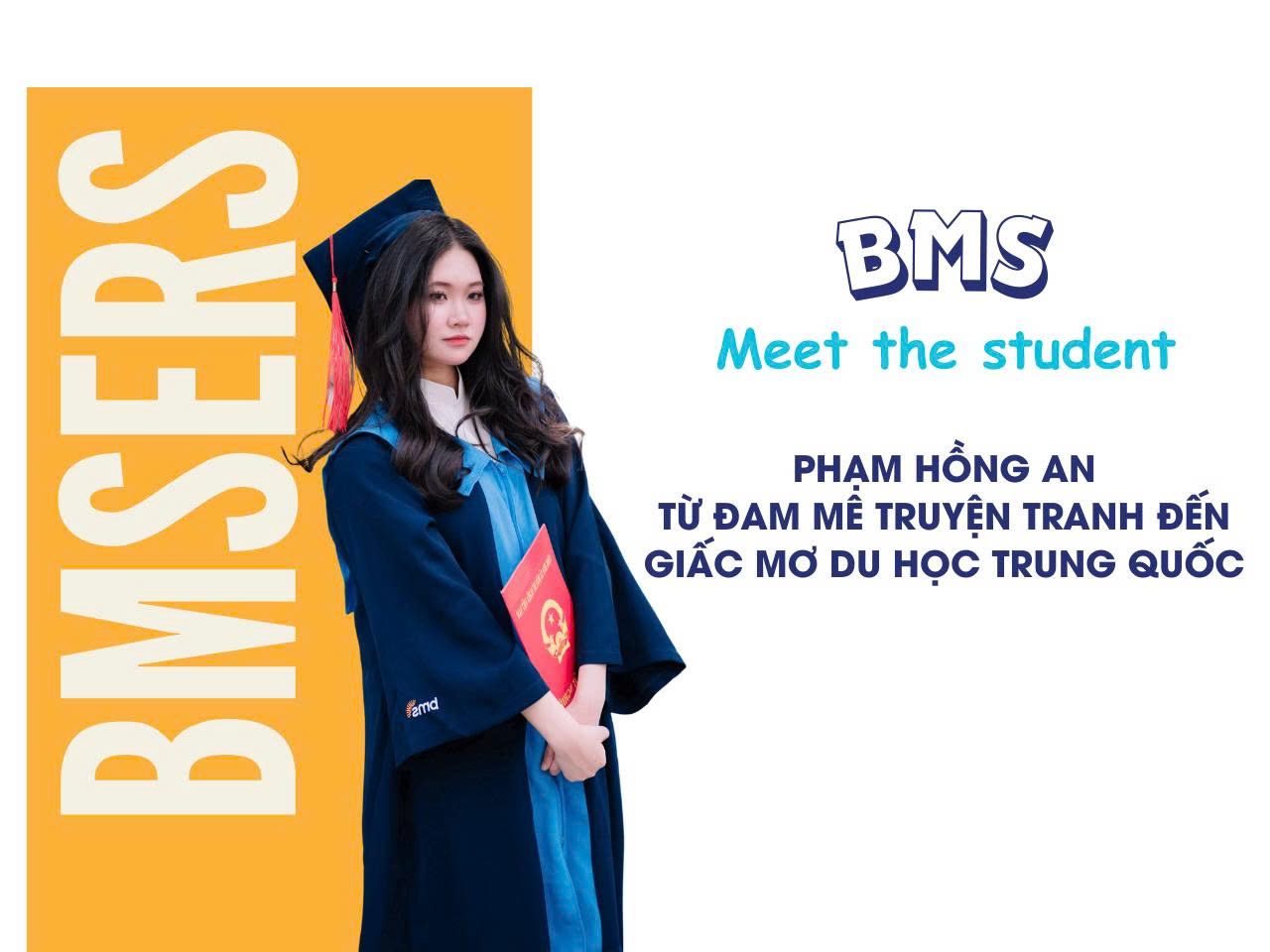 Phạm Hồng An: Từ đam mê truyện tranh đến giấc mơ du học Trung Quốc