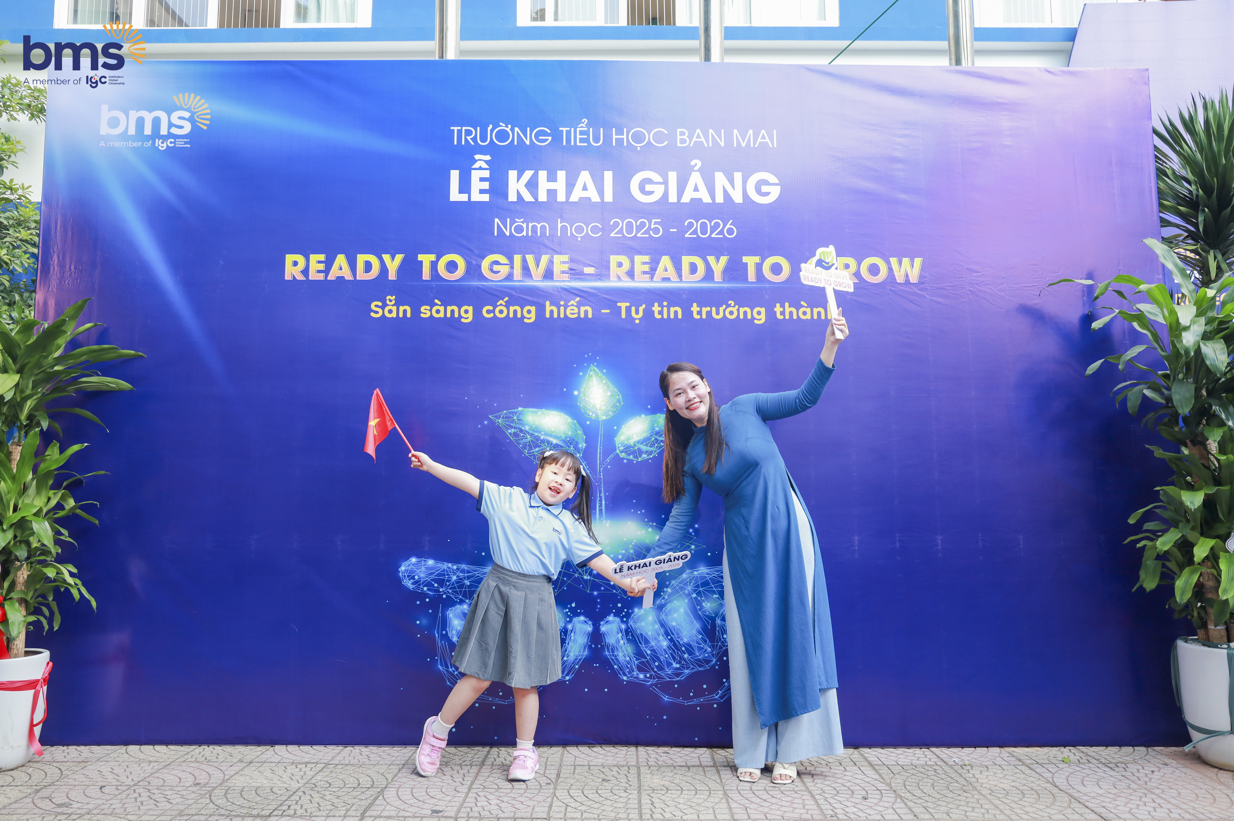 Sẵn sàng cống hiến - Tự tin trưởng thành cùng BMSers trong lễ khai giảng năm học 2025 - 2026