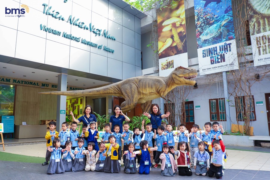 Theo dấu những điều kỳ diệu: Hành trình khám phá Bảo tàng Thiên Nhiên Việt Nam của các bạn nhỏ khối Kitty